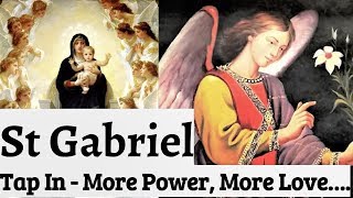 Prayer to St Gabriel  Protection Healing Blessings Restoration Deliverance Finances Wisdom [upl. by Akemehc]