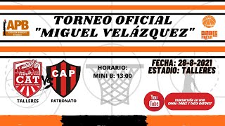 APB  TORNEO OFICIAL  MINI B  TALLERES VS PATRONATO [upl. by Irmina76]