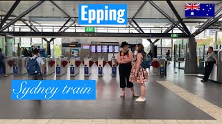 Epping to Strathfield train Travel  New South Wales Sydney Australia 🇦🇺 [upl. by Ivon758]