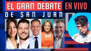 El Gran Debate de San Juan por la alcaldía elecciones 2024 Wapa Tv en VIVO [upl. by Evslin]