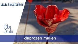 klaprozen maken [upl. by Leopold13]