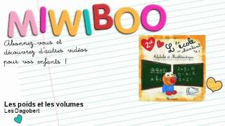 Les Mathématiques pour les enfants  Les poids et les volumes  Miwiboo [upl. by Yorgo]