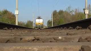 Vlaky nad kamerouThe camera under the train [upl. by Annaoy]