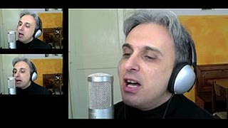 How to Sing Help Beatles Vocal Harmony Cover  Galeazzo Frudua [upl. by Ahsieken48]