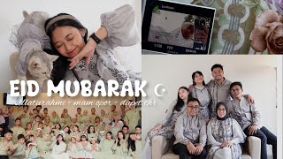 Eid Mubarak 2023  Lebaran vlog ☾𖤓 [upl. by Assilim]