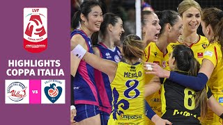 Scandicci  Bergamo  Highlights  Quarti Finale Coppa Italia Frecciarossa  Lega Volley Femminile [upl. by Ynohtnacram570]