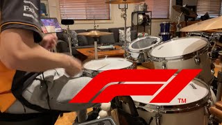 Formula 1 Theme song  Brian Tyler Drum cover by William Che [upl. by Tiram357]