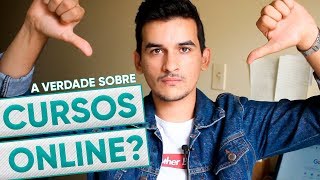 CURSOS ONLINE NÃO VALEM DE NADA [upl. by Burlie]