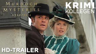 Murdoch Mysteries  Staffel 4  Trailer deutsch HD  KrimiKollegen [upl. by Ecertap]