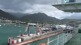 Interislander ferry crossing  Wellington to Picton NZ [upl. by Noivart442]