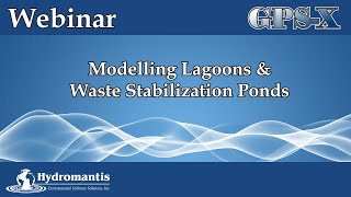 Modelling Lagoons amp Waste Stabilization Ponds in GPSX [upl. by Asital125]