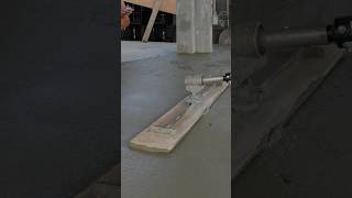 SMOOTH OPERATOR CREAMY bullfloat concrete construction concretefinishing rattlestick diy [upl. by Corso]