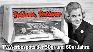 Reklame Reklame Werbespots der 50er und 60er Jahre Aus dem Retroarchiv [upl. by Anerehs]