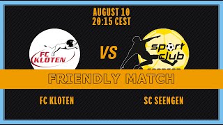 Friendly match FC Kloten  SC Seengen [upl. by Ambrosi393]