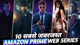 Top 10 Best Web Series on Amazon Prime Video in hindi  Hollywood Webseries in hindi dubbed [upl. by Ramyaj]