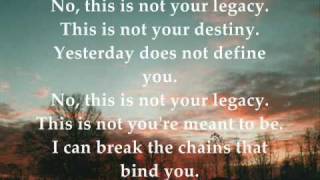 Family Tree by Matthew West w lyrics [upl. by Eiahpets]