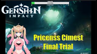 Princess Cimest and Faurobert final Trial Milameowz  Genshin Impact [upl. by Niajneb870]