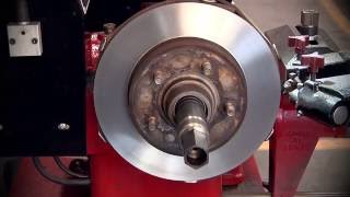 Brake Lathe  Resurface Disc Rotors and Brake Drums with Ranger BendPak [upl. by Crowns323]