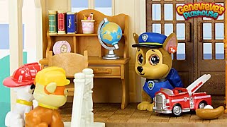 Paw Patrol get a New House amp Go to the Shopping Mall  Learning Video for Kids [upl. by Gnex]