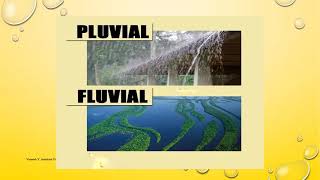 Pluvial Fluvial Alluvial Geography Cartography UGC NET Notes [upl. by Alemaj]