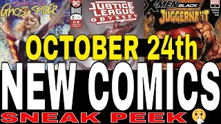 WEEKLY PICKS FOR NEW COMIC BOOKS RELEASING OCTOBER 24th 2018 MARVEL COMICS DC COMICS SNEAK PEEK [upl. by Rogergcam805]