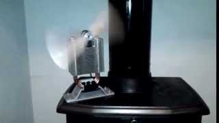 Home made diy eco fan thermoelectric peltier power [upl. by Pease]