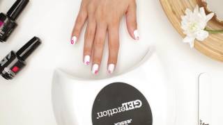 FLOWER NAiL ART TUTORiAL  GELERATiON [upl. by Lexerd]