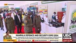 LIVE MUSEVENI ATTENDS THE KAMPALA DEFENCE amp SECURITY EXPO IN MUNYONYO  SEPTEMBER 10 2024 [upl. by Klatt71]