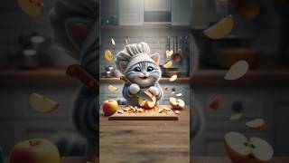 Apple Pie 😻 cat cute kitten funny catlover catlovers kitty [upl. by Ralina]