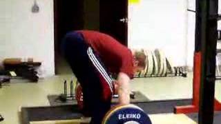 Casey Burgener Training Snatches [upl. by Neruat]