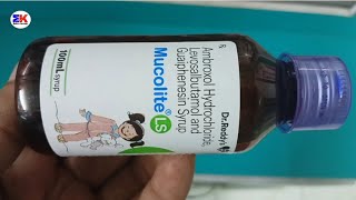 Mucolite LS Syrup  Ambroxol and Levosalbutamol Syrup  Mucolite LS Syrup Use Benefit Dosage Review [upl. by Herminia639]