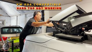 VW Eos Convertible Roof Not Working FIX  fault code 02805 System malfunction [upl. by Arahat]