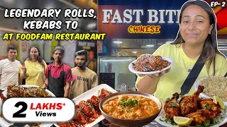 Eating Legendary Kebab Rolls to Chinese Delights at FoodFams Restaurant  Ep2 [upl. by Dragoon]