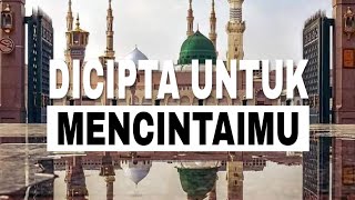 Dicipta untuk mencintaimu ustaz neezam al banjari lirik [upl. by Haikezeh]