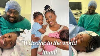 Welcome to the world Imani’maBhuku ❤️ [upl. by Dang]