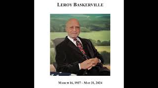 Leroy Baskerville Memorial service [upl. by Donica]