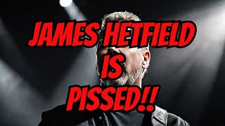 JAMES HETFIELD On LEMMY Not Being In The Rock Hall quotIts Kind Of A Disrespect To Rock And Rollquot [upl. by Odeen455]