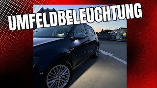 Golf 7  Umfeldbeleuchtung Tauschen [upl. by Suirauqram307]