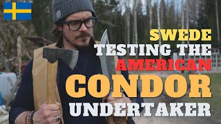 2024 ┃ SWEDEN ┃ AMERICAN KNIFE REVIEW ┃ CONDOR quotUNDERTAKERquot BOWIE ┃ SURVIVAL amp SELF DEFENCE [upl. by Martinson]