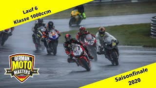 Oschersleben Lauf 6 Klasse 1000ccm I WetRace I German Moto Masters [upl. by Syst]