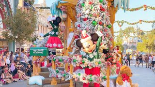 4K FULL Christmas Fantasy Parade 2021 at Disneyland Park  Holidays at Disneyland [upl. by Huberman953]