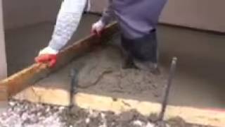 How to screed concrete [upl. by Diva]