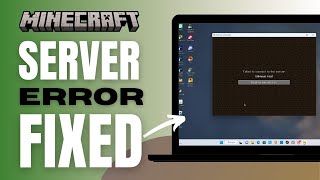 How To Fix Cant Connect To Server In Minecraft  Problem Solved [upl. by Laikeze377]