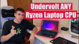 Undervolt ANY Ryzen Laptop CPU for more FPS  Tutorial  R7 5800H on Lenovo Legion 5 [upl. by Collete218]