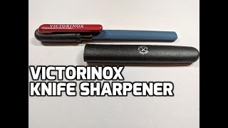 Victorinox Pocket Swiss Army Knife Sharpener Unboxing and Review [upl. by Orlan]