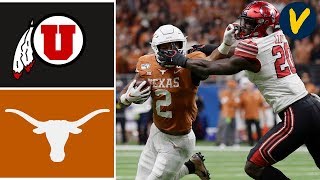 11 Utah vs Texas Highlights  2019 Alamo Bowl Highlights  College Football [upl. by Hsevahb330]