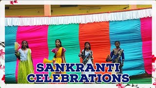 Sankranti Celebrations  Sandella Sandella song mix dance [upl. by Lipsey610]