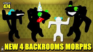 Update 474 📺 How to get All 4 NEW BACKROOM MORPHS backroomsmorphs roblox toothless [upl. by Neeruam55]