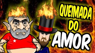 E A QUEIMADA do AMOR CONTINUA feat Nando Moura e Ó O PASTEL [upl. by Inohs]