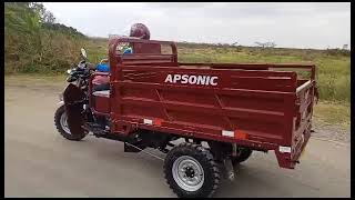 How to drive Apsonic Cargo tricycle [upl. by Bald]